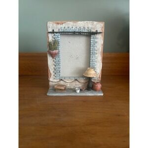 Italian Villa Window Resin 3D Picture Frame Brick Cottagecore Decor Eclectic